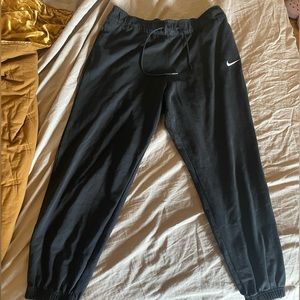 Black Nike sweats
